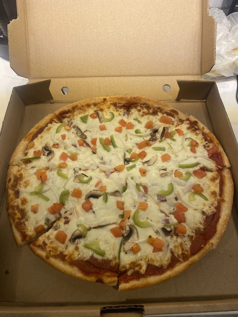 Golden mozzarella sticks at YROC Pizza in Innisfail, AB